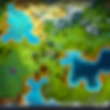 Mystically Intriguing Map of the Dota world