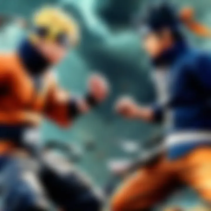 Clash of Titans: Naruto vs. Sasuke Naruto and Sasuke's Epic Battle