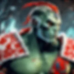 A competitive gaming arena showcasing intense matches