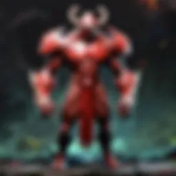 Strategic Positioning of Blood Builders in Dota