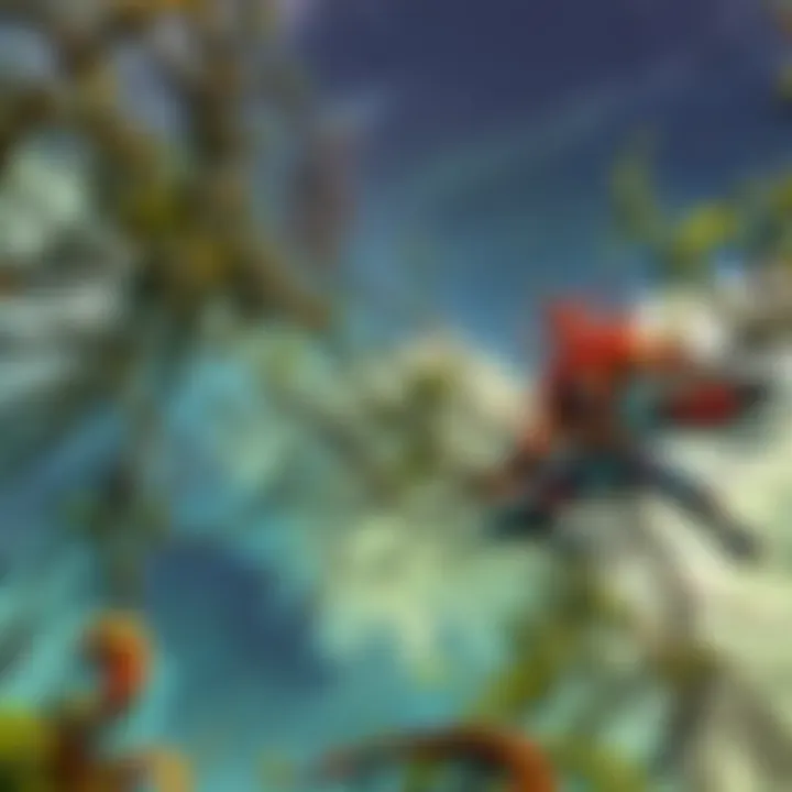 Visual representation of network latency in gaming