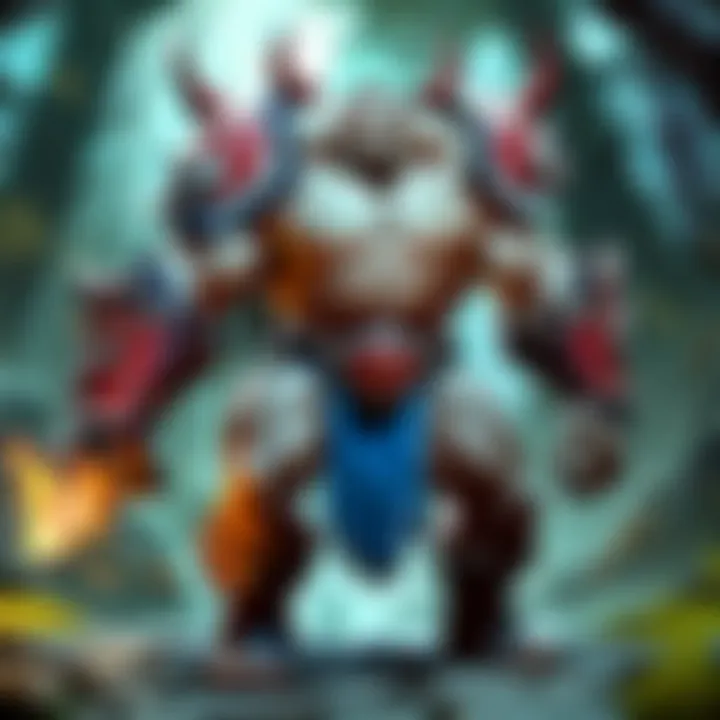 Dota Game Performance A Dota game in progress showcasing in-game performance