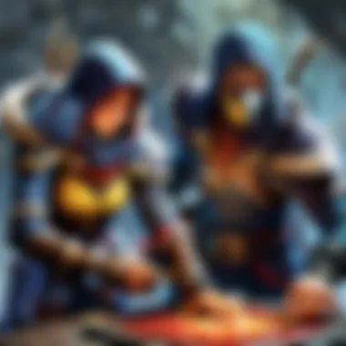 Decoding Pair of Thieves' Strategic Moves Artistic Interpretation of Pair of Thieves' Strategic Ventures