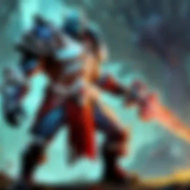 Enhancing Gameplay Proficiency Illustration showcasing performance enhancements for seamless Dota gameplay