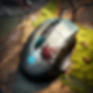 Ergonomic gaming mouse for precision control