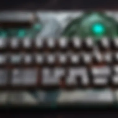 High-performance gaming keyboard designed for Dota