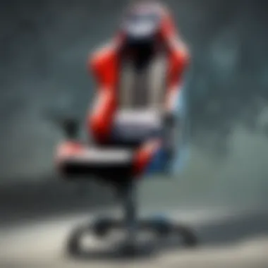 Stylish gaming chair for maximum comfort during long sessions