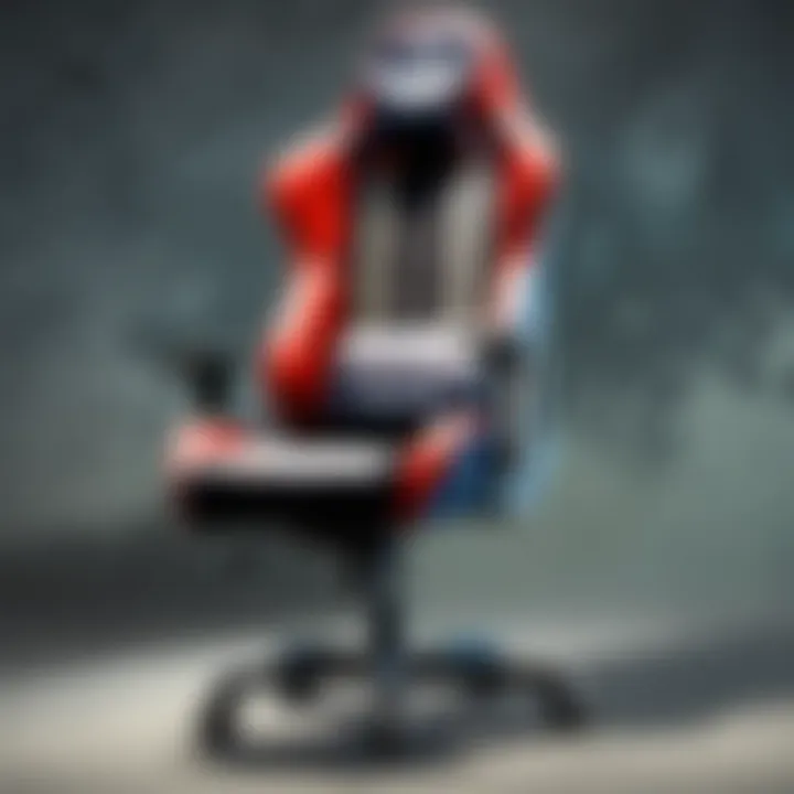 Stylish gaming chair for maximum comfort during long sessions