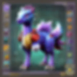 Illustration of Pokemon rarity checker tool interface