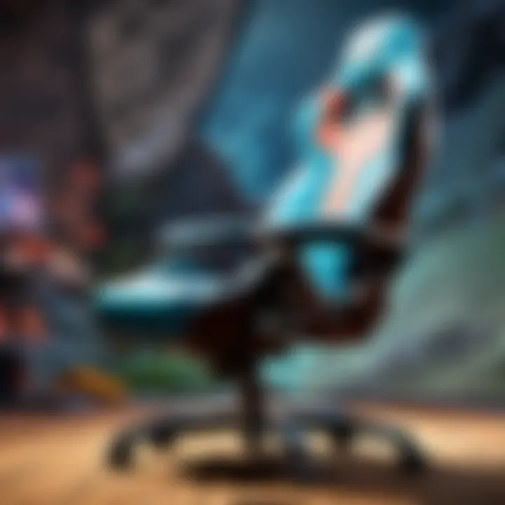 Premium Gaming Chair with Reclining Function