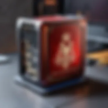 An infographic detailing the architecture of the Qualcomm Mini PC.