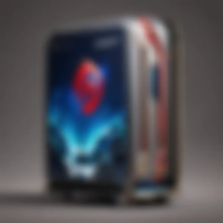 A sleek design showcasing the Qualcomm Mini PC with modern aesthetics.