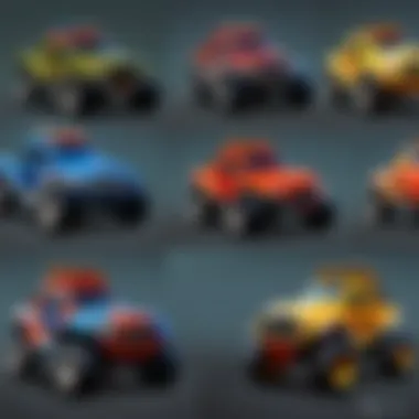 A fleet of vehicles representing the diverse service offerings of Quest Auto Group