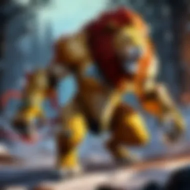 Graph analyzing Raging Lion's impact on competitive matches