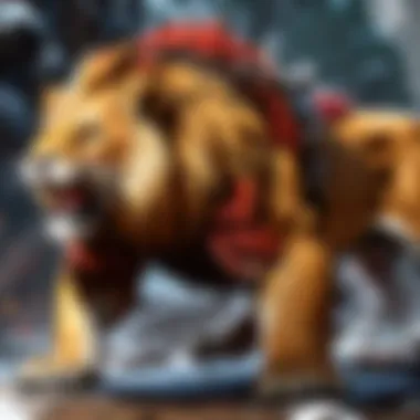 Strategic map highlighting Raging Lion's tactical advantages