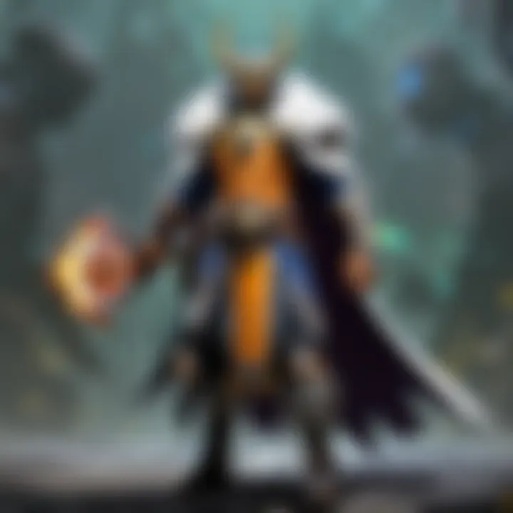 Champion build showcasing various roles