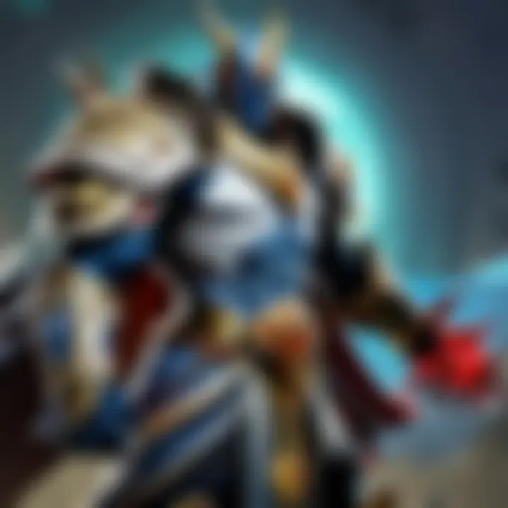 Synergy between champions in a team composition