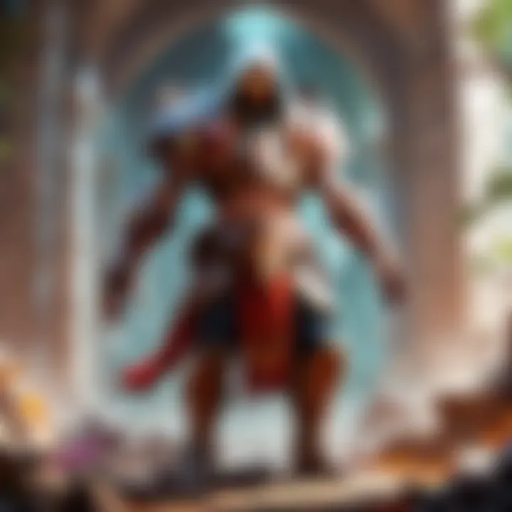 Realmwalker revealing hidden knowledge in ancient ruins