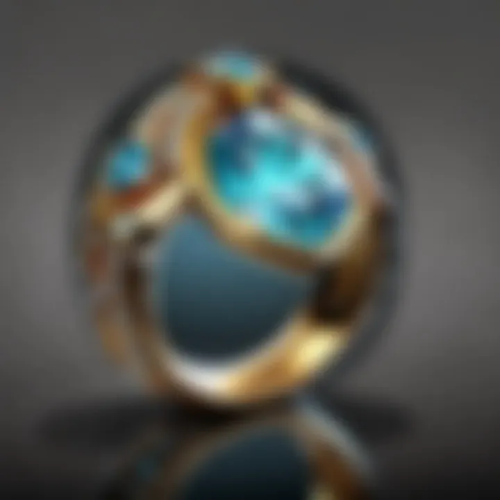 Reflections of Elegance in Zei Diamond Ring