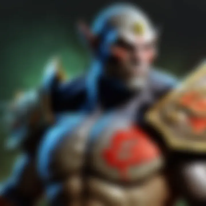 Revolutionary technology in Dota illustration