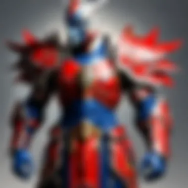 Detailed 3D Printed Dota Armor Set