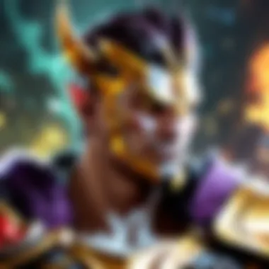 Fans dressed in team colors, showing support