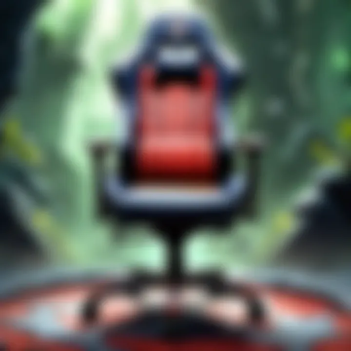 Stylish gaming chair that complements modern gaming setups