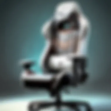 Ergonomically designed gaming chair providing maximum support