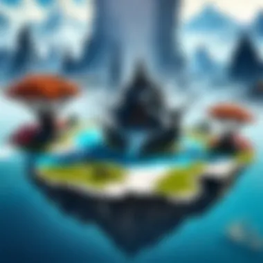 Serene Floating Isles in FF14 Heavensward