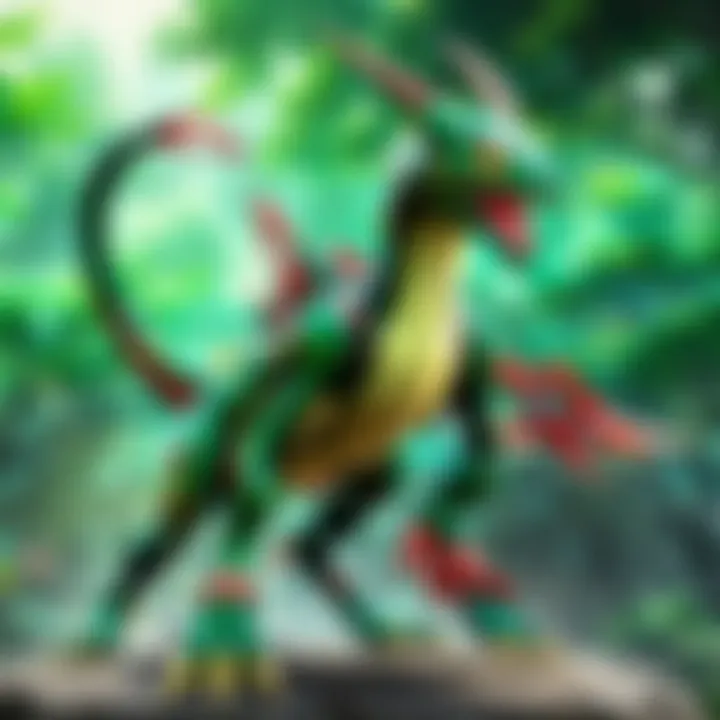 Majestic Shiny Rayquaza in Pokemon GO for Sale