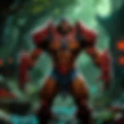 A split-screen setup showcasing two different streaming platforms