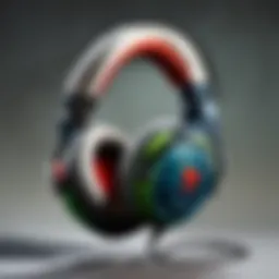 Sleek Gaming Headset with Noise-Cancelling Technology