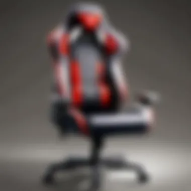 Sleek Gaming Chair with Lumbar Support