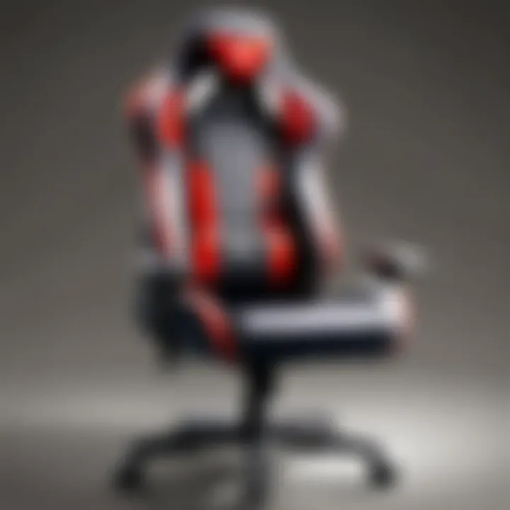 Sleek Gaming Chair with Lumbar Support