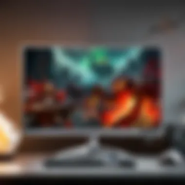 Sleek Monitor Design