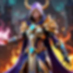 Mystical Dota Skin Casting a Spell