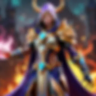 Mystical Dota Skin Casting a Spell