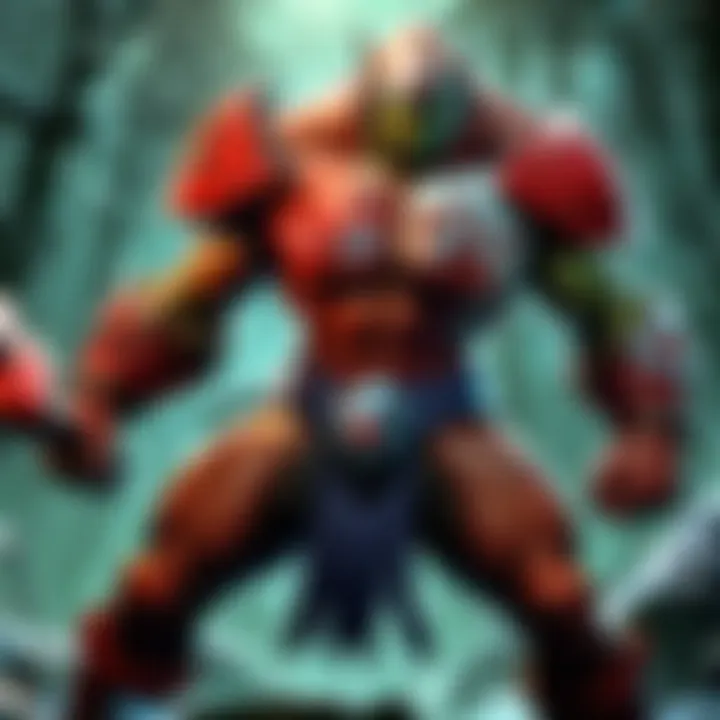 An illustration showing various target tracking exercises