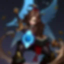 A focused Dota player analyzing the game