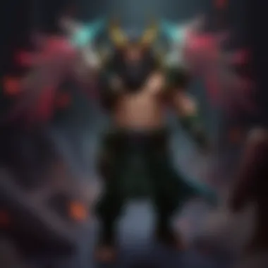 A player tracking progress in a Dota match