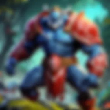 An infographic showing strategic economic moves in Dota.