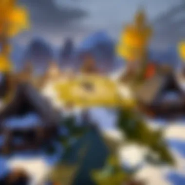 A player engaging with a goblin camp, emphasizing strategy and tactics.