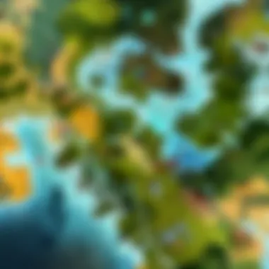 Strategic Map highlighting Call of Duty Redeem Code Locations