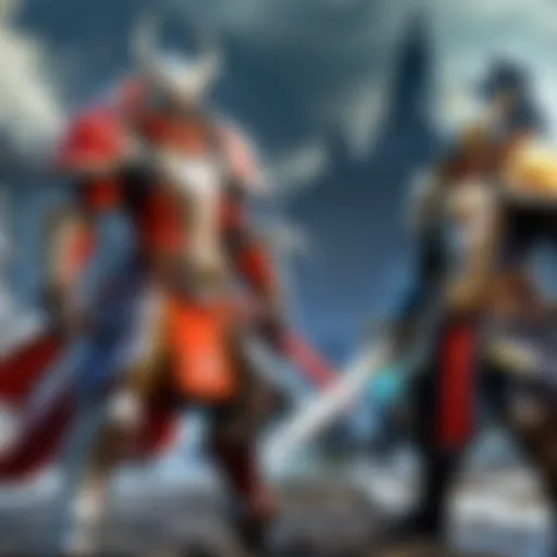 Fierce PvP Battle in Final Fantasy XIV