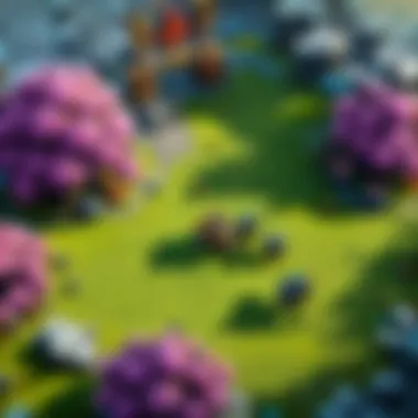 Troop deployment positioning in Clash of Clans