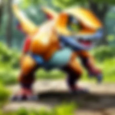 A trainer preparing to catch a rare Pokemon with tools