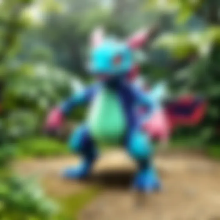 A scenic location in Pokemon Go with a rare Pokemon spawn