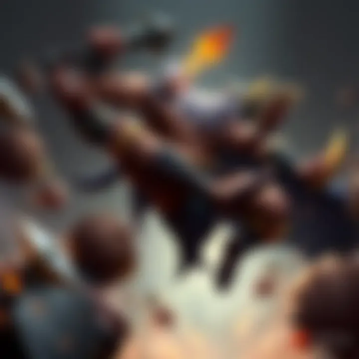 High-performance gaming hardware setup