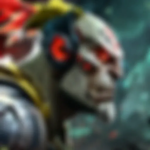 Intense focus during gameplay