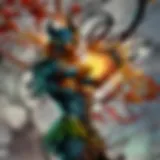 Visualization of network latency in online gaming